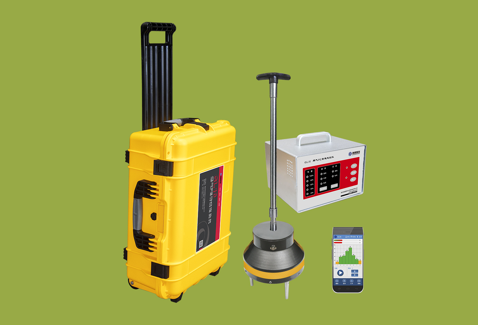 智能燃气pe管道定位仪gl10
